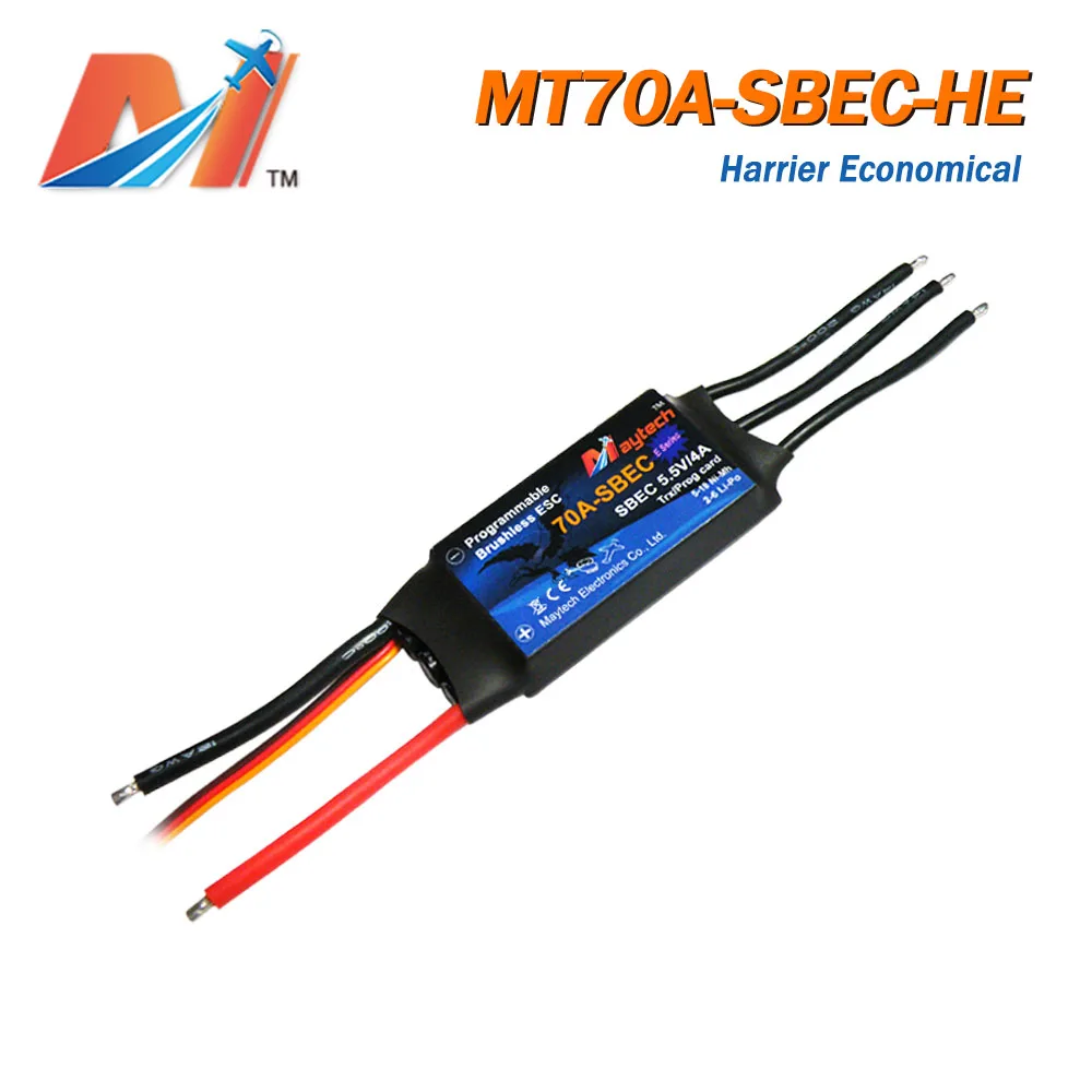 Maytech Rc Airplane Controller 70a Esc For Brushless Motor Rc