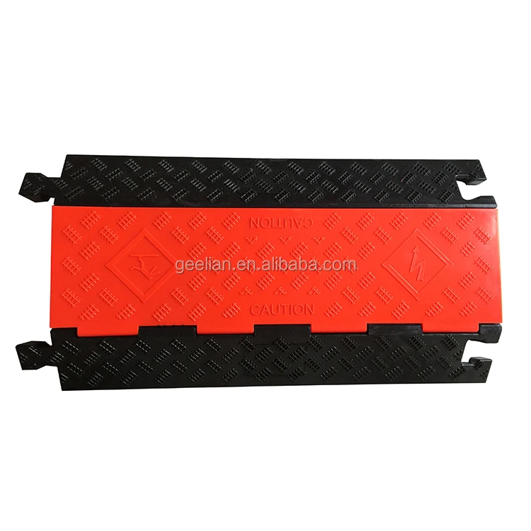 

Wholesale Durable 3 Channel Rubber Base Cord Bump Cable Guard Hose Protector