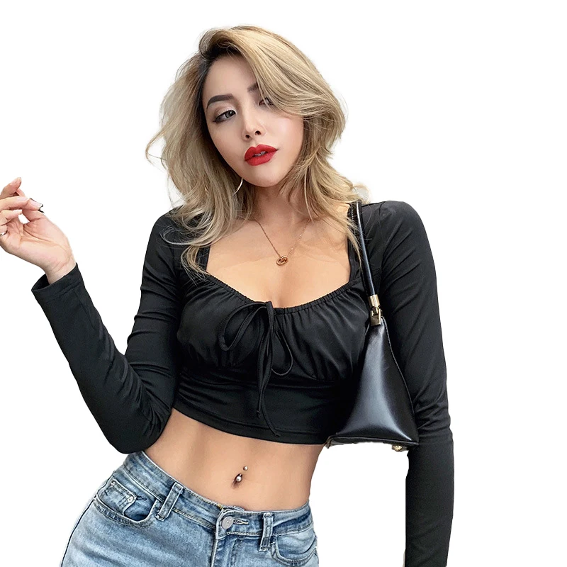 

summer sweet Crop Tops Knitted Cloth Solid Color Sexy Tank Top Women
