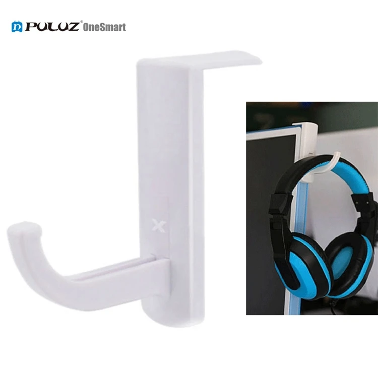 

2021 trendy products Headphones Hanger PC Monitor Desk Gaming Headset Stand Holder for airpods max Computer hardware, Black