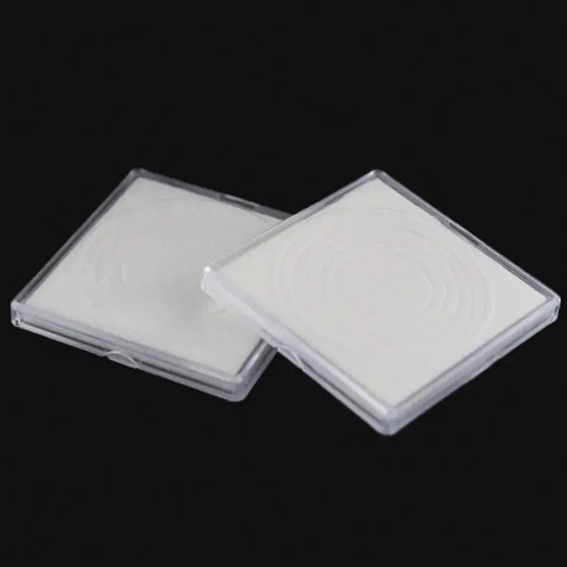 

40mm Acrylic Clear Square Coin Case Coin Capsules Holder Organizer For Silver Eagle Coins Collectors