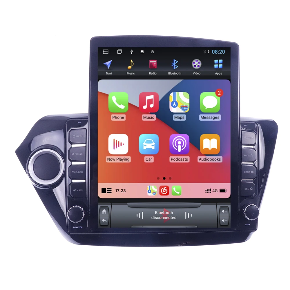 

Android DVD For Kia K2 RIO 2010-2017 Multimedia Player GPS Navigation Auto Audio Radio Car Radio Stereo Screen Head Unit