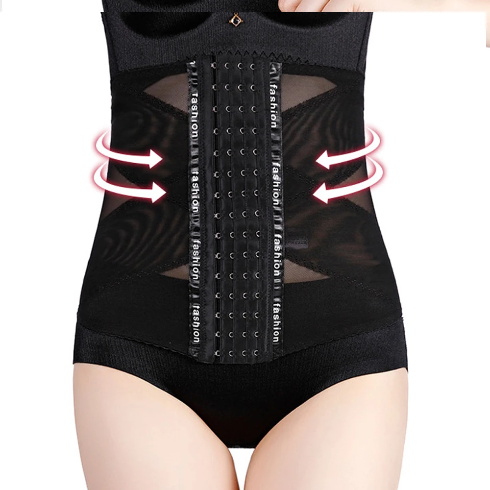 

Waist Trainer Belt for Women Waist Cincher Trimmer Slimming Body Shaper Belt Sport Girdle Belt, Black, skin tone