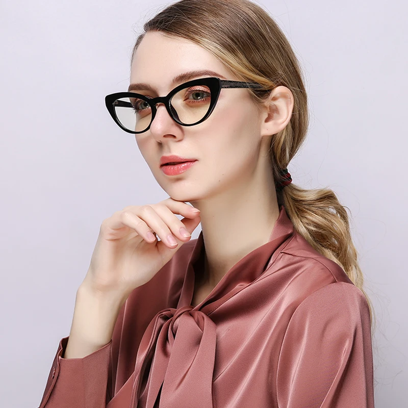 

Fashion Blue light blocking glasses with high standard for Women small size computer glasses ready stock, 6 colors
