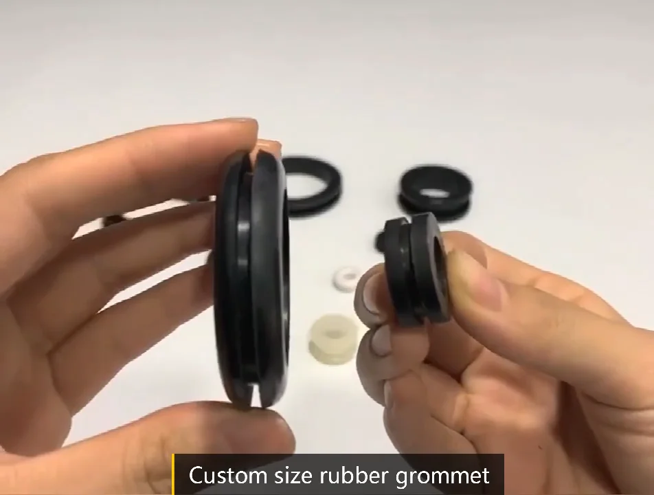 Custom Airtight Flexible Natural Rubber Angled Eyelet Grommet Buy