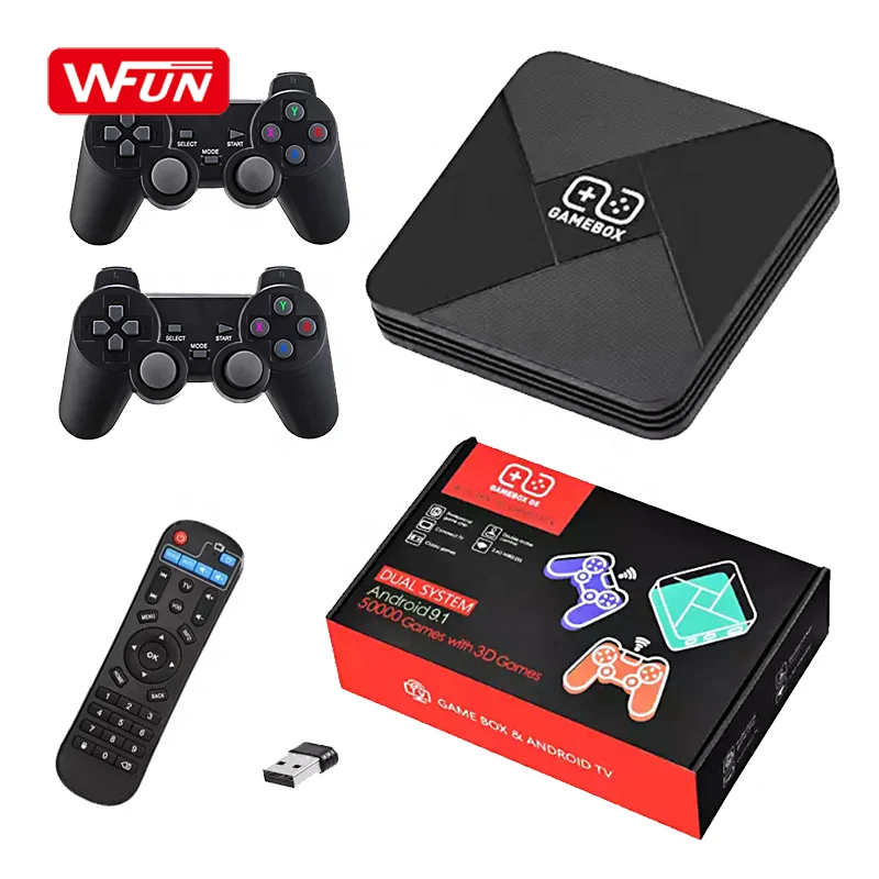 

Hot G5 Joystick Android 30000 Games 2.4G Wireless Controller HD 4K Super Console Video Gamebox