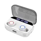 ホット販売ワイヤレス Bluetooth 5.0 TWS ヘッドセットミニインイヤースポーツ稼働イヤホンサポートカスタムロゴイヤフォン