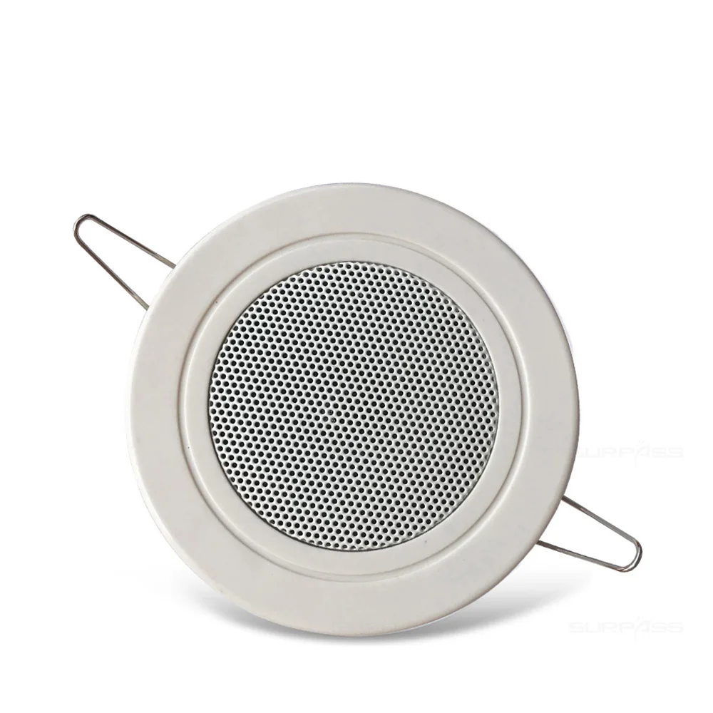 

Mini Ceiling Speaker 3inch Roof Speaker Horn PA System Subwoofer For Home Background Music Cinema Theater Speaker Unit