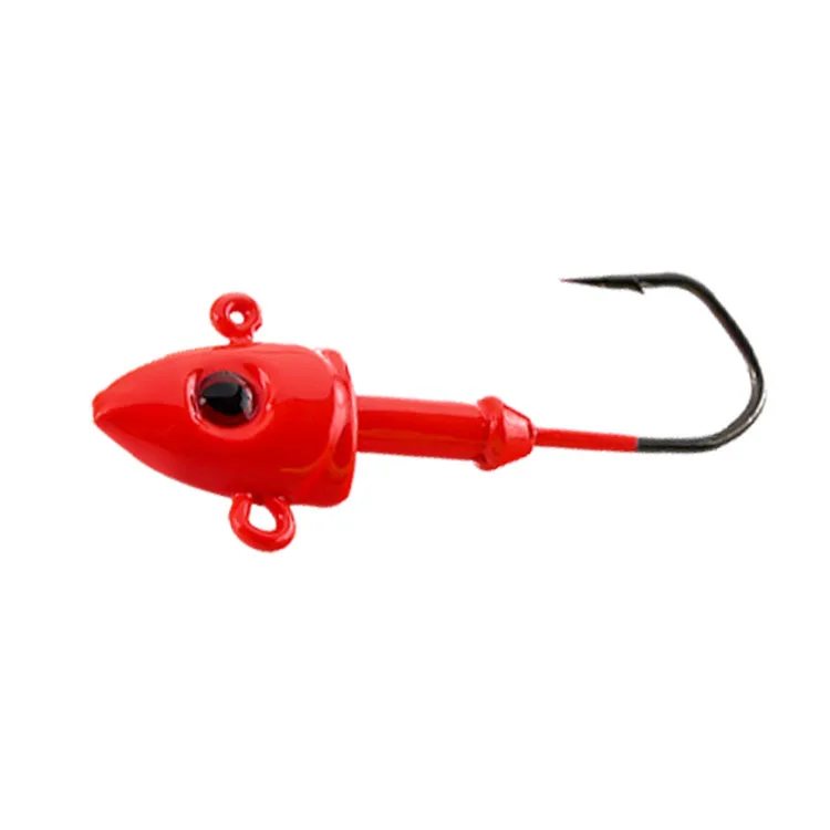 

Lutac New Style Q04 14g Pisciform Jig Head Moulds Metal Fishing Lure, 3 colors