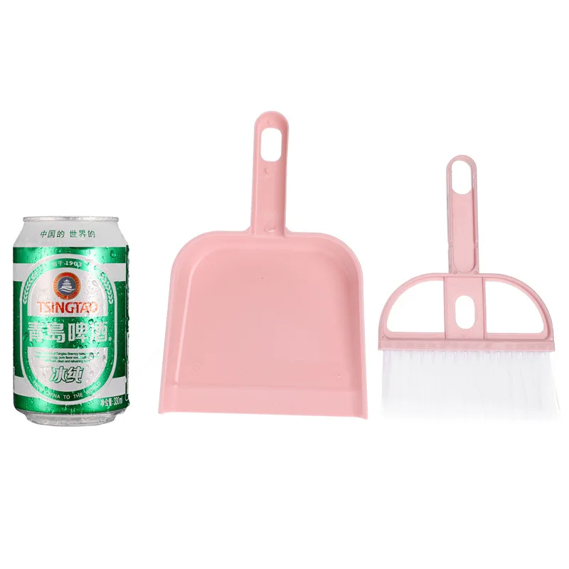 

Factory newest Mini desktop and cleaning brush keyboard brush desktop brush two-piece set with dustpan