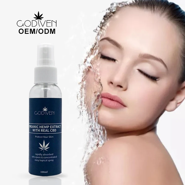 

Organic Hemp extracts and CBD content, Face spray Skin Care Products Daily use for All Skin Types,Relieve inflammation and moist