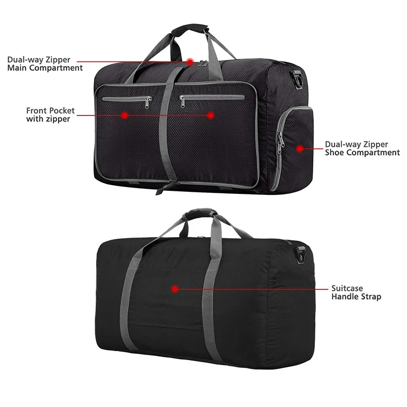 Extra Large Storage Bag Waterproof Custom Folding Travel Bag