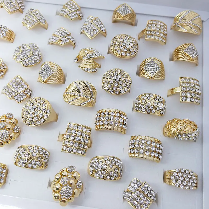 

Wholesale hot selling male ring vintage luxury diamond ring geometric jewelry ring