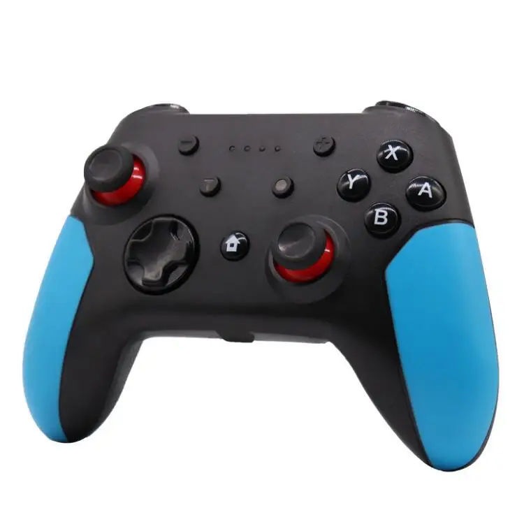 

For Nintendo Switch Controller Pro USB Gamepad Remote Controller, Black+blue
