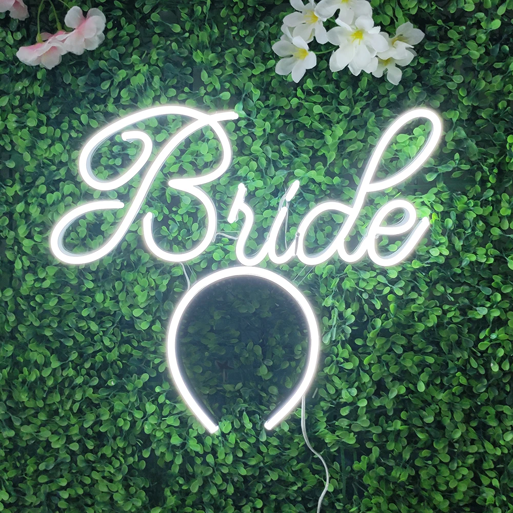 

Usb Power Supply Neon Led Sign Headband Bride Drop Shipping Led Neon Display Outdoor Led Neon Night Light Mr and Mrs Sign