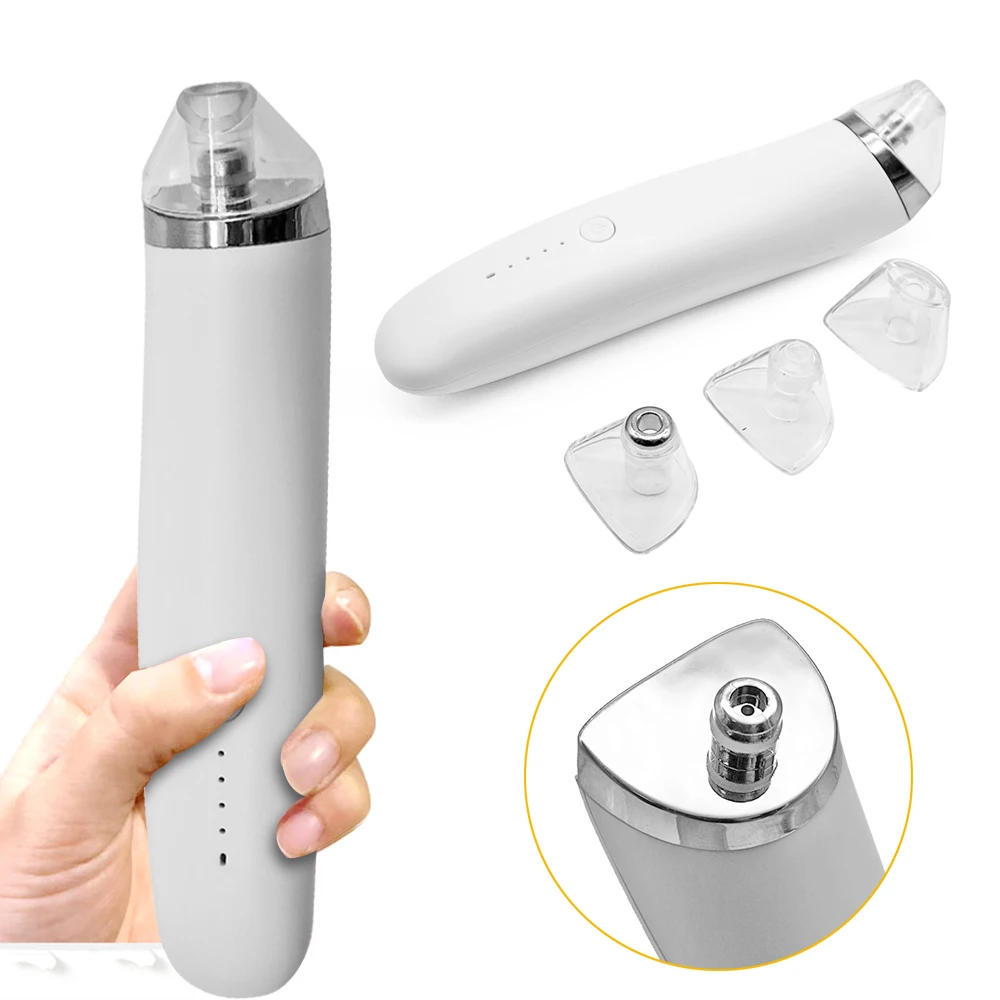 

Portable Face Skin Pore Cleaner Comedo Blackhead Remover Vacuum