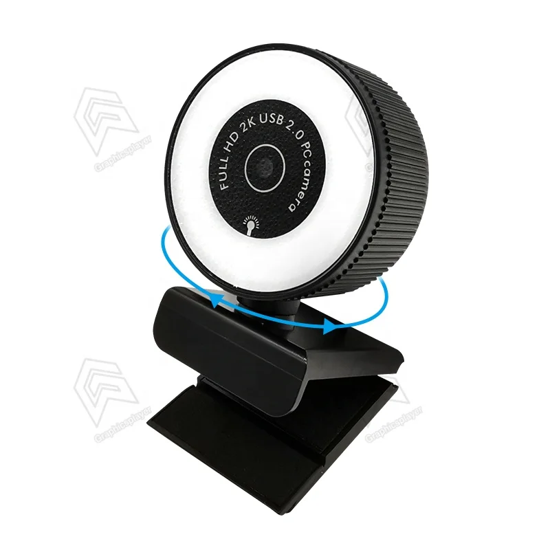 

New auto focus HDwebcam USB 1080P camera with beauty light live entertainment for desktop computer PC notebook