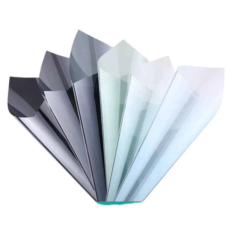 

Competitive Price Color Stable Window Film Dyed Window Tint Film, Sky blue