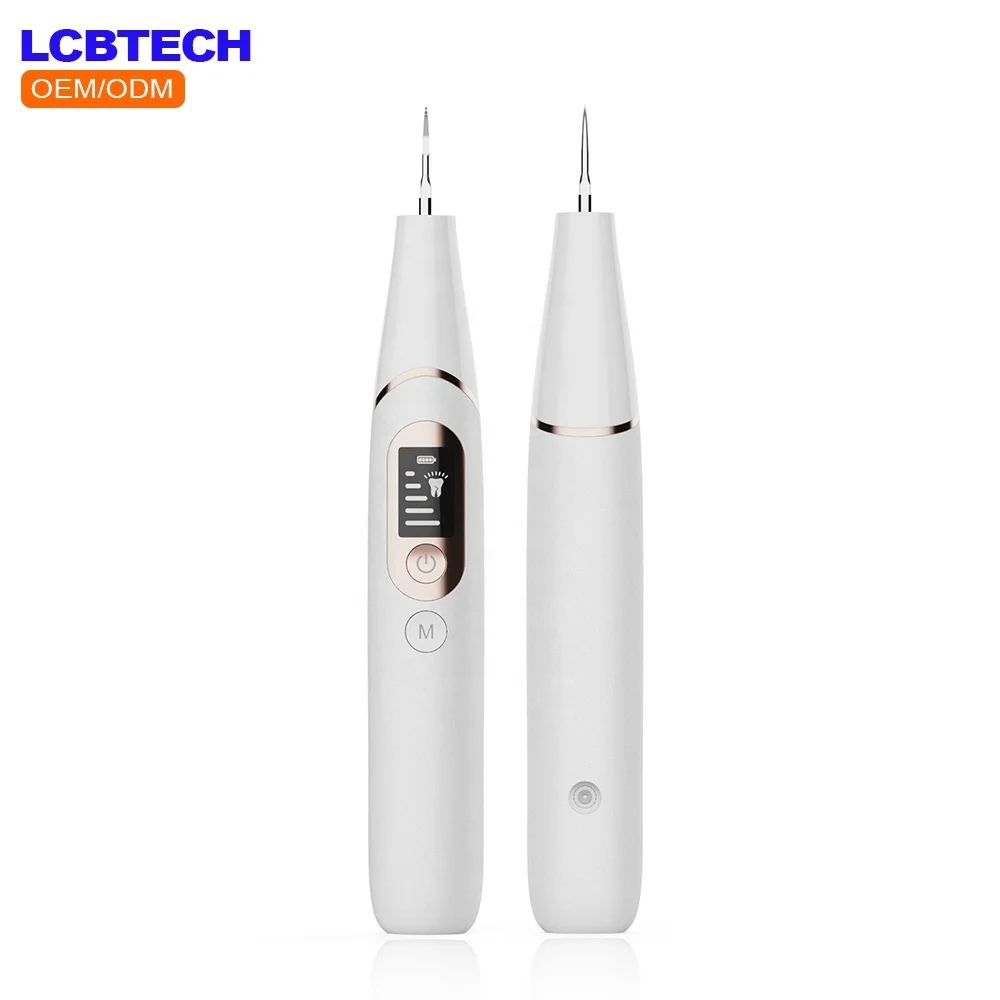 

New Updated Ultrasonic Teeth Tooth Cleaner 5 Levels LED Display Removal Plaque Scaler Portable Electric Dental Calculus Remover