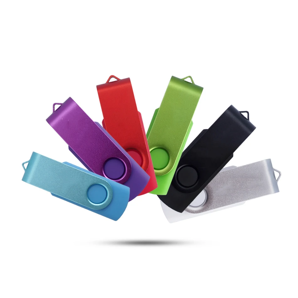 

High Quality Custom Logo 4GB Pen Stick Swivel USB Pen Drive