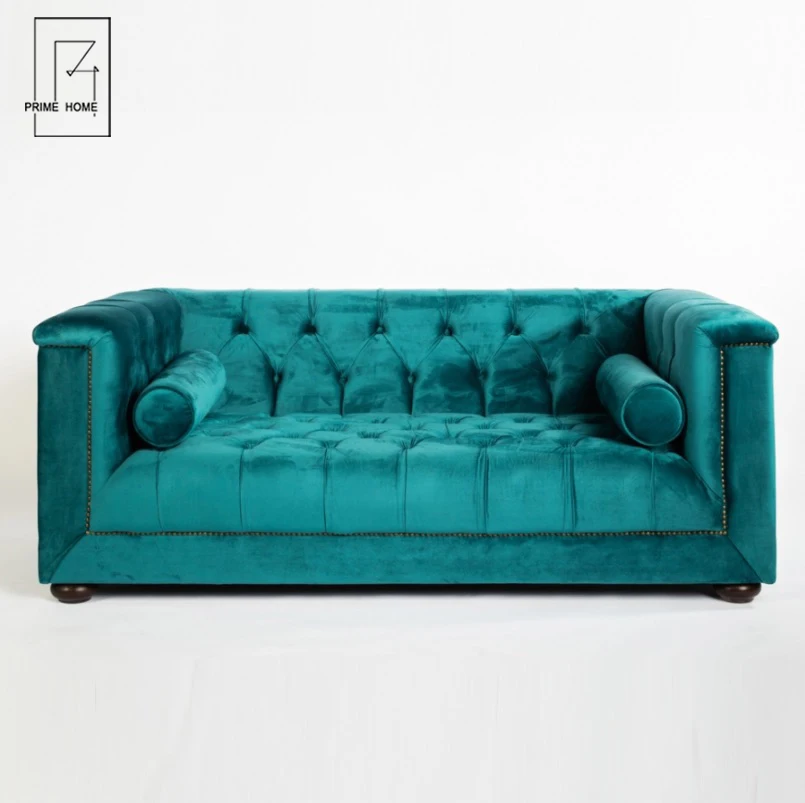 Customized High Quality Velvet Sofa,Luxury Living Room Velvet Couch