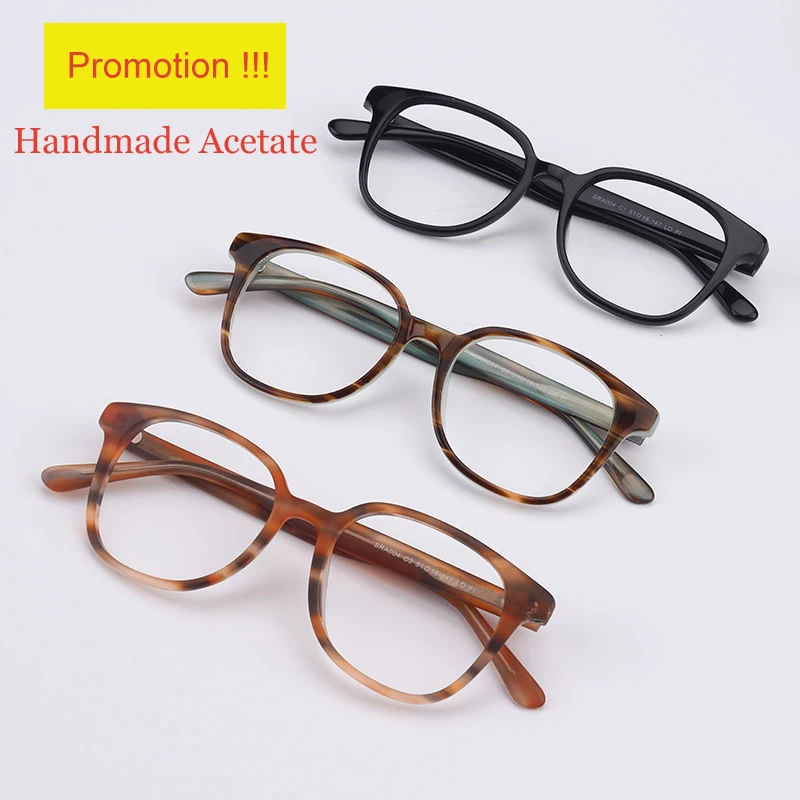 

SEERONDO Brands Custom Acetate Vintage Glasses Frame Colorful Optical Eyeglasses With Low Price