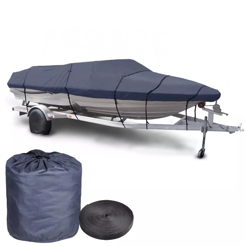 Lightweight 300d Full Size Motorboat Boat Cover Boat Rain Cover - Buy ...