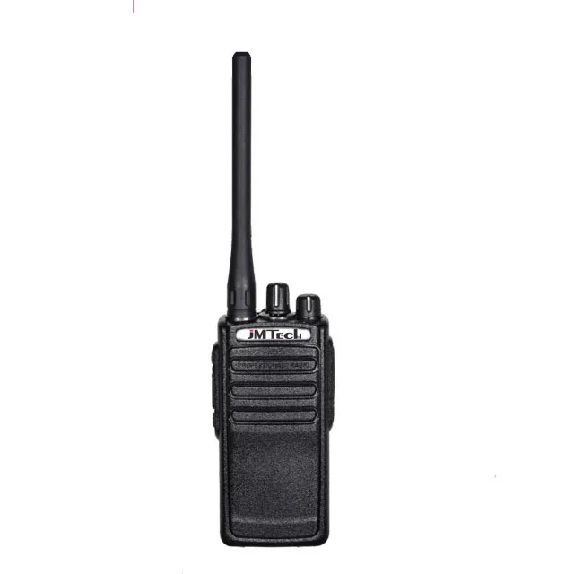 

Best quality long range 15km walkie talkie 10W high output power VOX function professional two way radios portable JM-101, Black