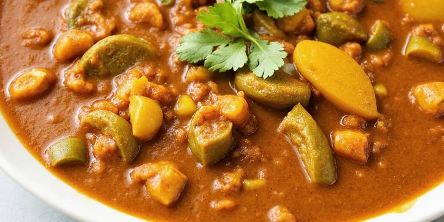 Step-by-step curry preparation process