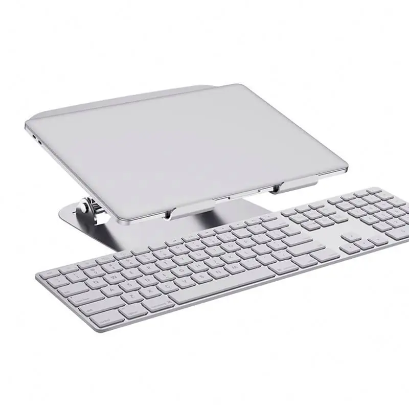 

Foldable laptop stand for 11-15.6 inch HOPwj laptop notebook stand holder, Silver