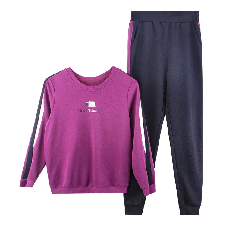 

wholesale polyester tracksuit set black Women Tracksuit, Custom color