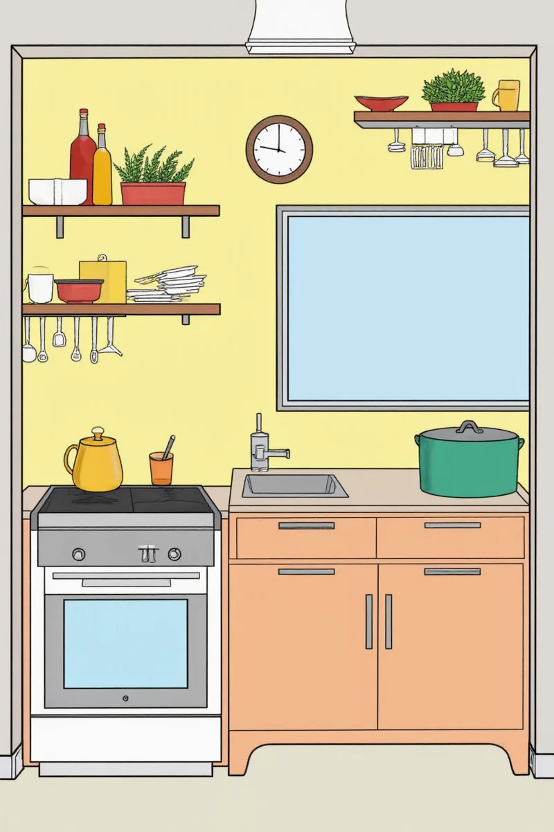 Rev-A-Shelf pull-out trash cabinet