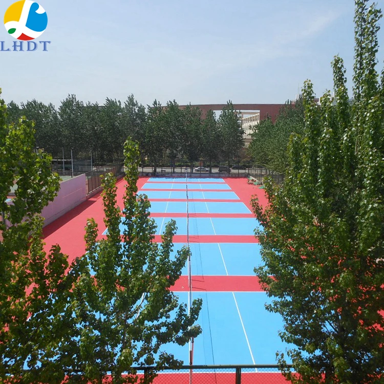 

volleyball outdoor indoor pp interlocking high quality plastic standard tennis sports flooring, Black, white, grey, blue, green, yellow, red, orange