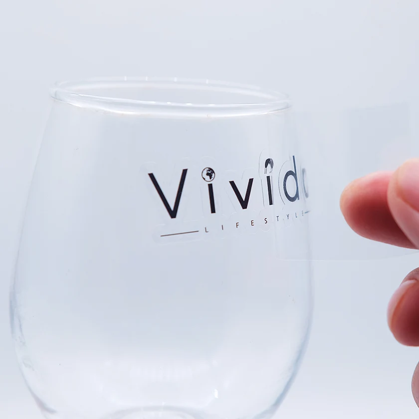 
Custom Brand Name Logo Printed Vinyl Transfer Sticker Printing 