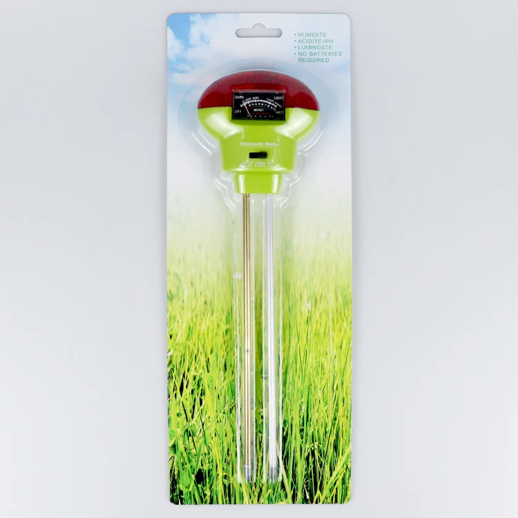 Wholesale Low Price Outdoor Soil Moisture Ph Meter 3-in-1 For Gardener
