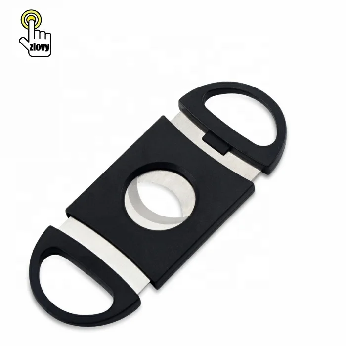 

Luxury Custom logo Cigar Scissore with Brand Logo Stainless Steel Cigar Cutter wholesale
