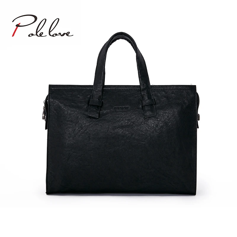 

Natural high-quality first layer leather computer bags simple and style business handbags