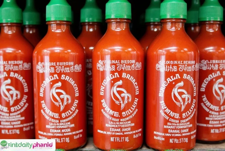 Chart comparing cost vs quality of sriracha products