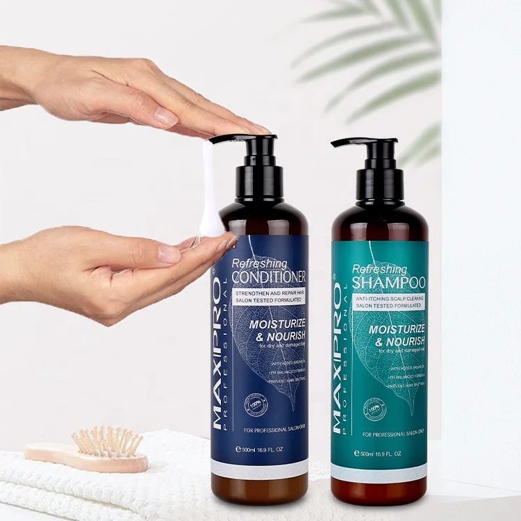 

Professional Salon Brands Organic Argan Oil Vitamin E Hair Shampoo And Conditioner For Hair Loss Problem