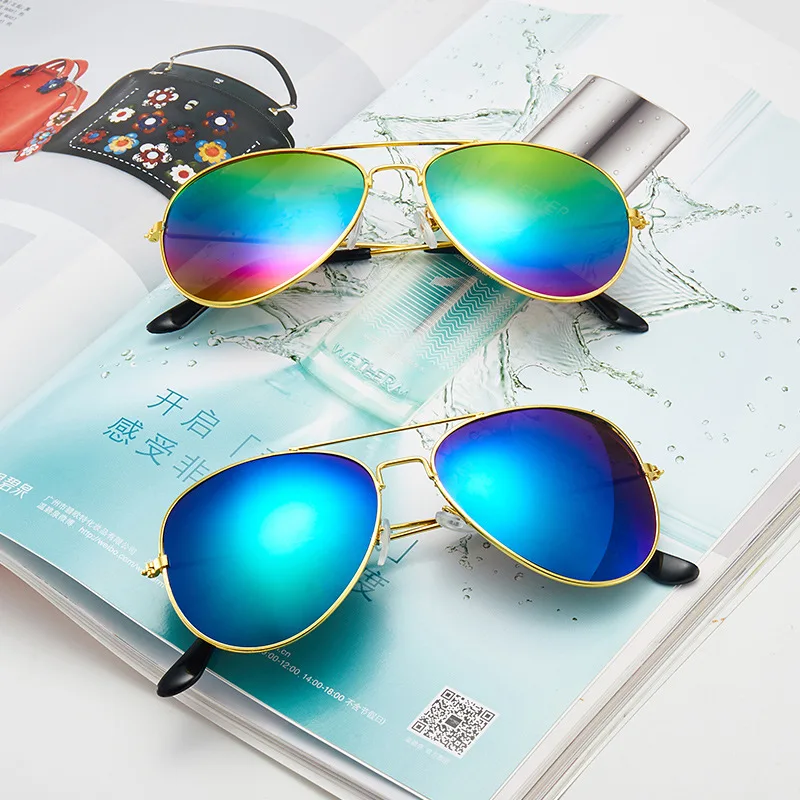 

wholesale Color film big frame Toad sunglasses ladies women sunglasses