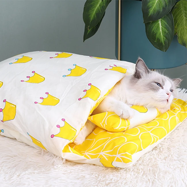 

all seasons washable warm Japanese style pet cat dog puppy nest bed soft warm cave house sleep cat's nest bed