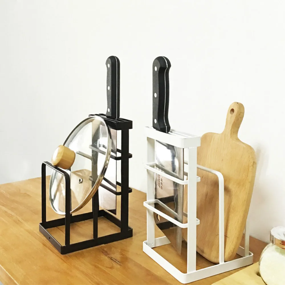 

kitchen knife rack, knife hold kitchen shelf,chopping board storage with wood chop organizers