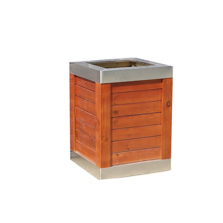 

Elevated Wood Planter Flower Seeds Pots Garden Planter Box, As shown in the figure