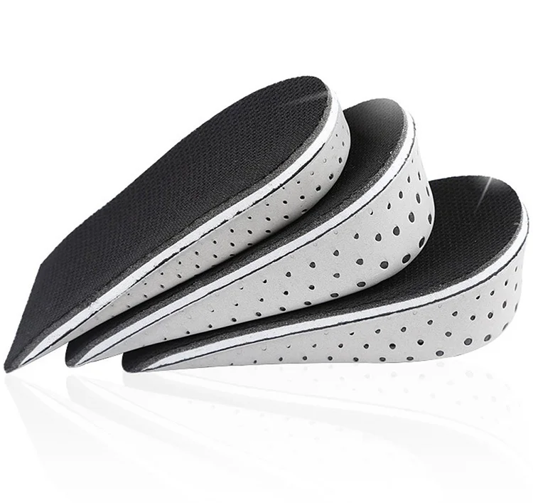 

Light Weight Soft EVA Memory Foam Shoe Insoles For Increasing Height, Black