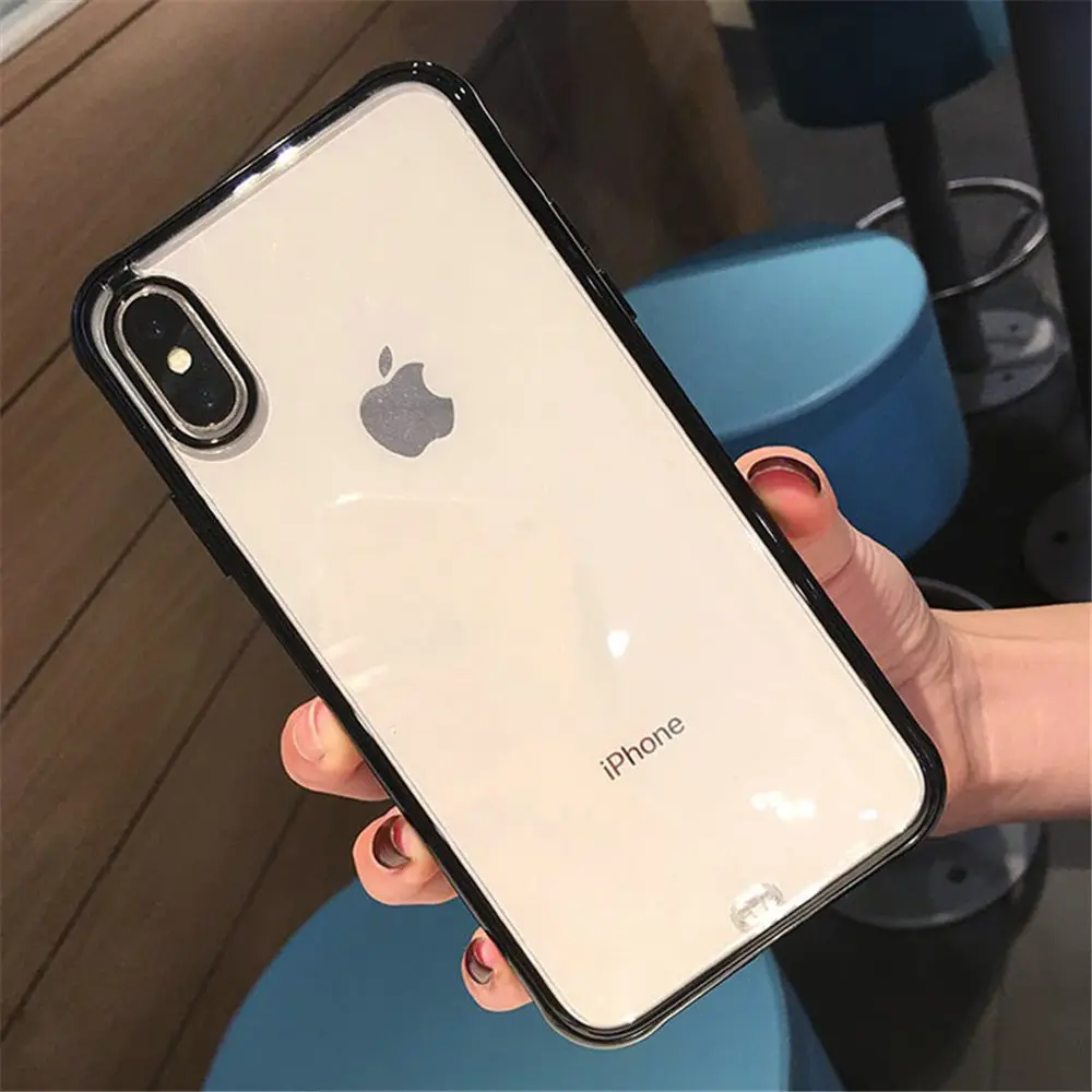 

New Arrivals Unique For iPhone X XS Max Case Ultra Slim Shell Case Phone Protectors Ultra Hybrid TPU Phone Case for iPhone8 7 6