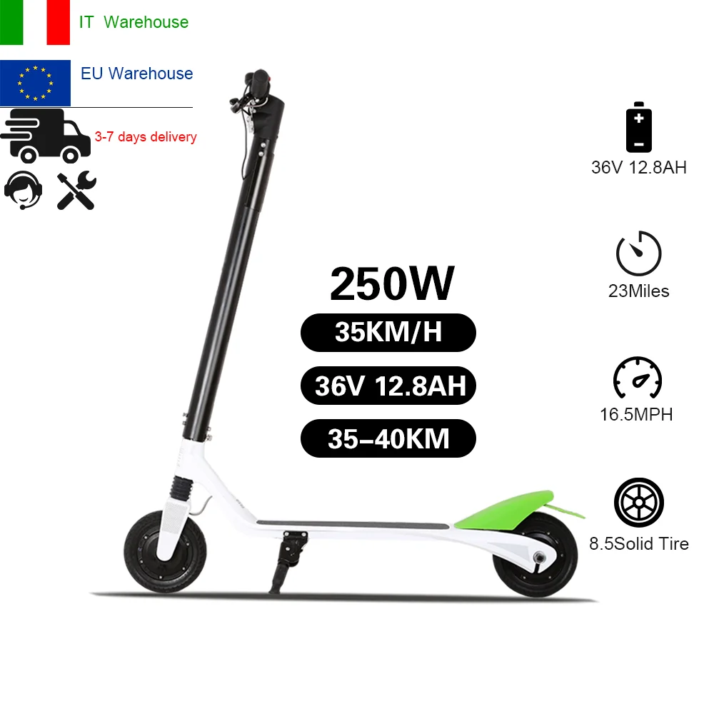 

8.5Inch EU Warehouse Electric Mobility Scooters Manufacture Factory Sharing Escooter 36V Powerful Electric Scooters Dropshipping