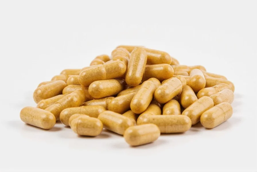 Infographic showing proper dosage guidelines for fenugreek capsules based on different health goals
