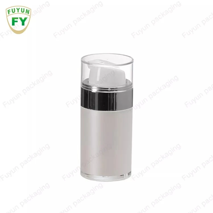 

Luxury 50ml acrylic lotion bottle acrylic airless pump bottle for cosmetic packaging