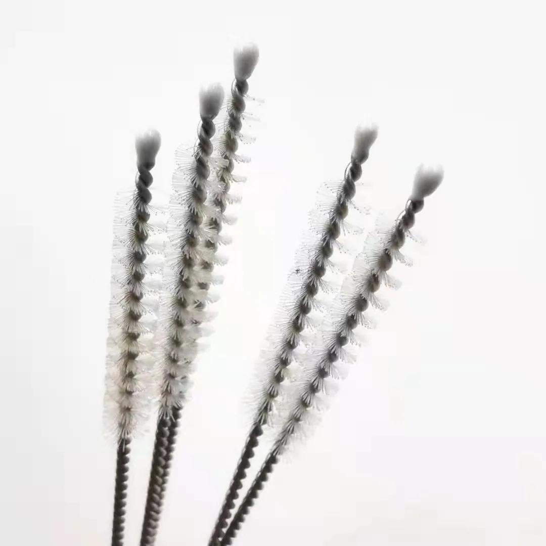 

Cleaning brush for stainless steel straws Cleaning Brush for Tubes and Straw Baby Bottle Cleaner, Black