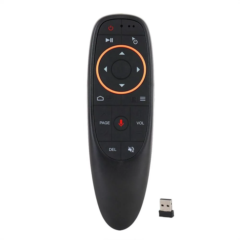 

New Original Hoinskey G10 smart voice remote control with 6 Gyroscopes Wireless 2.4G Fly Air Mouse for android TV BOX